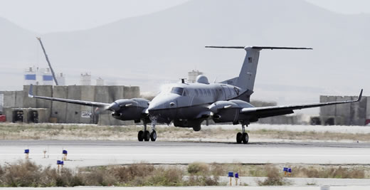 The last U.S. Air Force C-12 Liberty - was transferred in July 2010 to support the U.S. Forces in Afghanistan